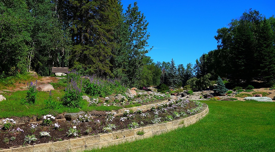 Jardín Devonian en Alberta Canadá La Mirilla Contenidos 