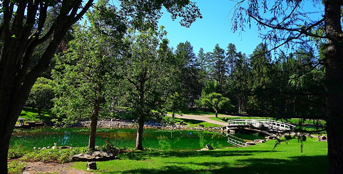 Jardín Devonian en Alberta Canadá La Mirilla Contenidos 