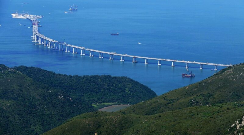 El puente más largo que existe, 55 kilómetros sobre el mar