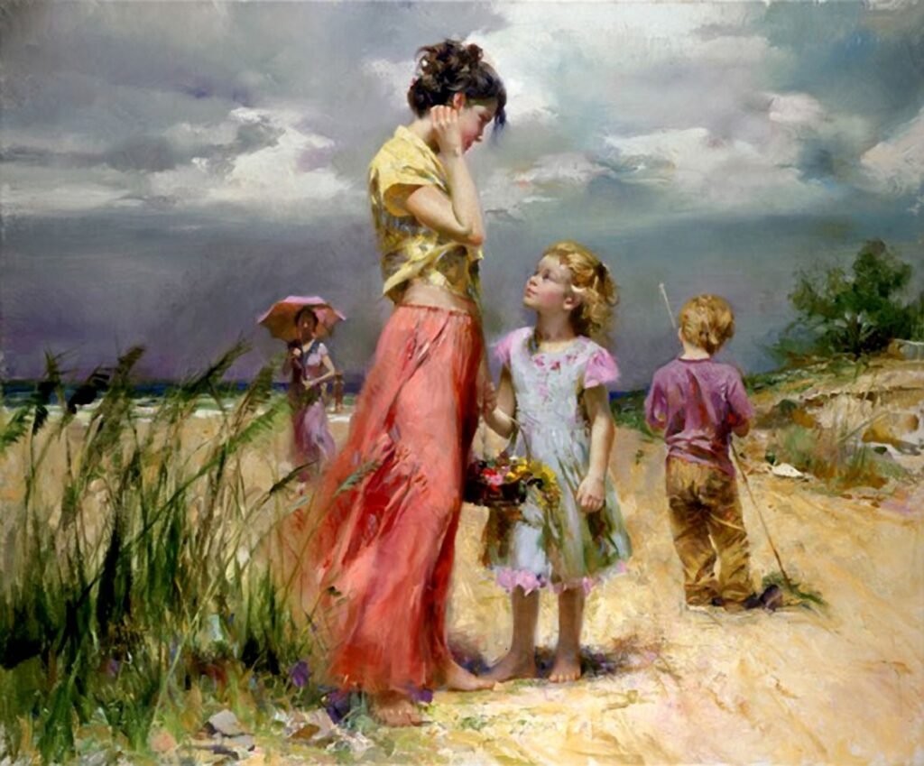 Pino Daeni pinceladas de realidad
