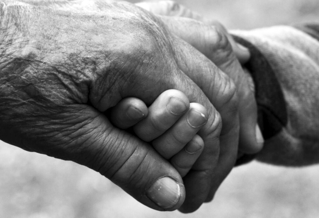 abuelo y nieto