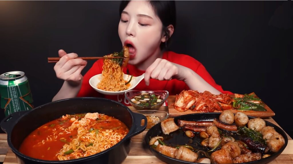 Mukbang la glotoneria hecha espectaculo