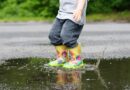 botas de agua para niños