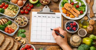 Cómo organizar un menú semanal saludable sin complicarte